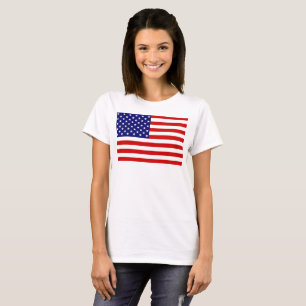 米国国旗のwct tシャツ