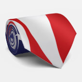 米国国旗を振る ネクタイ (ロール)