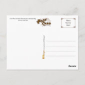 米国国旗を掲げた内戦の封筒 ポストカード (裏面)