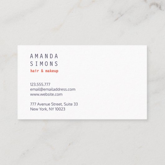 米国国旗を掲げた名刺ヴィンテージ 名刺 (裏面)