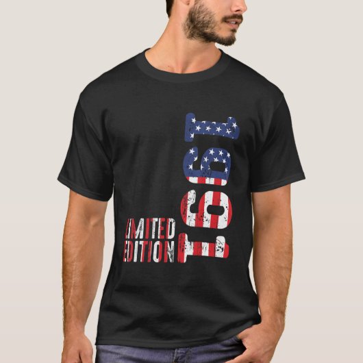 米国国旗アメリカ1991年の誕生ヴィンテージ1991年Ret以来 Tシャツ (正面)