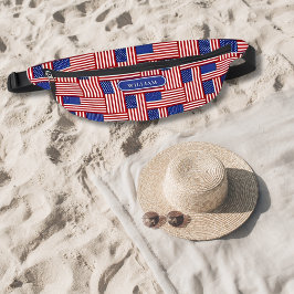 米国国旗カスタム兵 ファニーパック