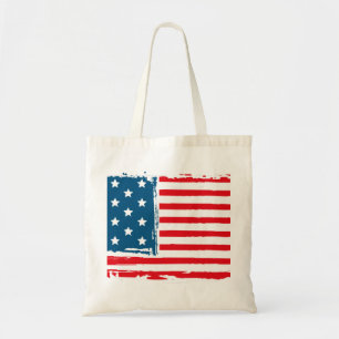 米国国旗グランジのヴィンテージTシャツコーヒーマグ トートバッグ