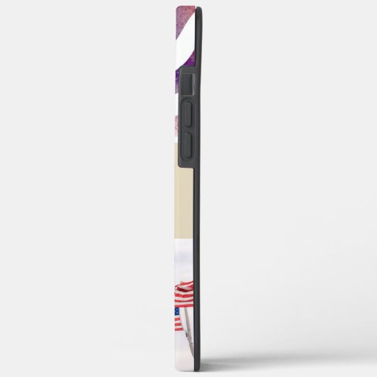 米国国旗サムスンギャラクシーウォレットケース Case-Mate iPhoneケース (裏面 / 左)