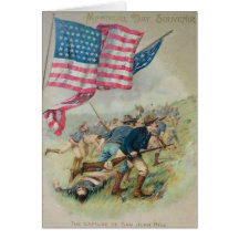 米国国旗サンファンヒルルーズベルト