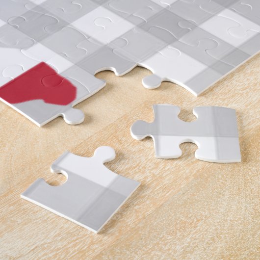 米国国旗ジグソーのパズルの地図 ジグソーパズル (側面)