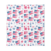 米国国旗セット ノートパッド (正面)