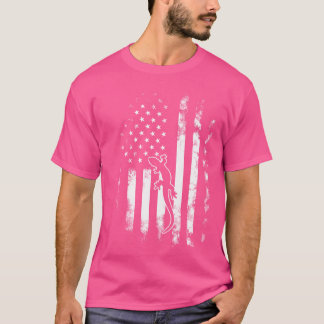 米国国旗タイガーサラマンダー Tシャツ