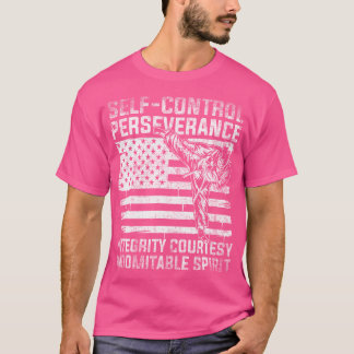 米国国旗テコンド Tシャツ