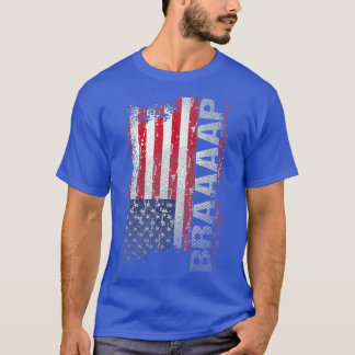 米国国旗ブラップモトクロス Tシャツ