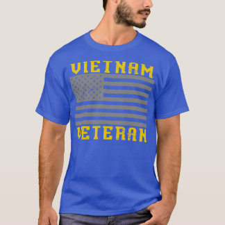 米国国旗ベトナム退役軍人1 Tシャツ