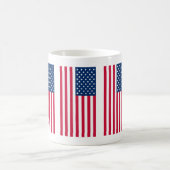 米国国旗マグカップ愛国的なアメリカ国旗の贈り物 コーヒーマグカップ (中央)