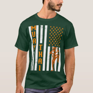 米国国旗ムエタイ Tシャツ