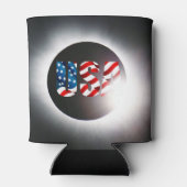 米国国旗太陽の2024年4月8日 缶クーラー (裏面)