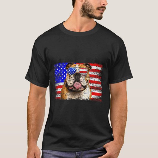 米国国旗素晴らし Tシャツ (正面)