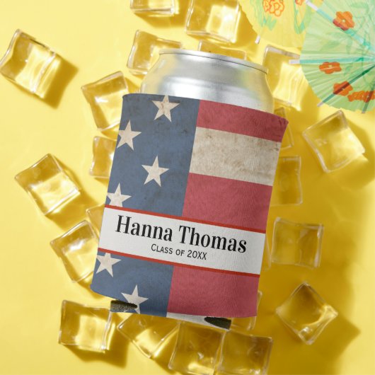米国国旗軍隊愛国党 缶クーラー (インサイチュ 夏)