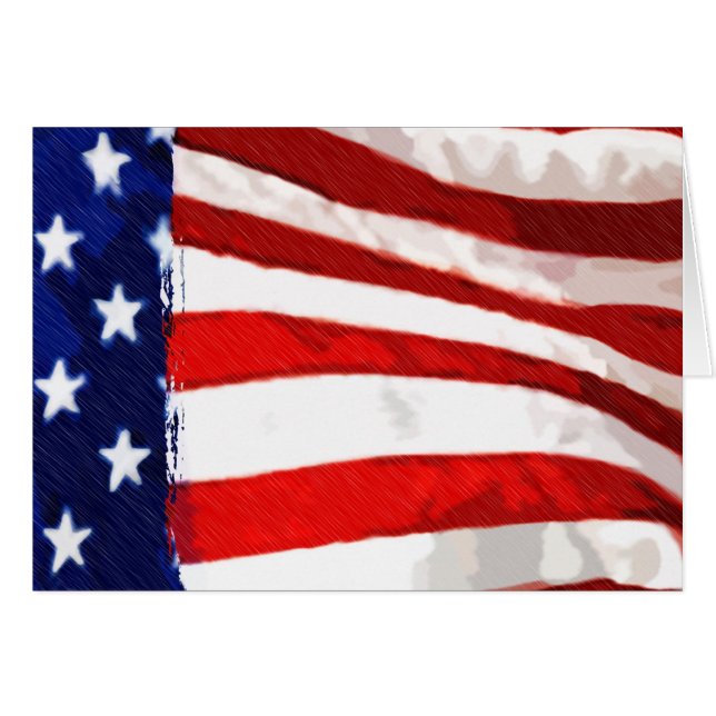 米国国旗 (正面横)