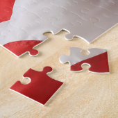 米国国旗11x14写真パズルとギフトボックス ジグソーパズル (側面)