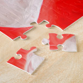 米国国旗11x14写真パズルとギフトボックス ジグソーパズル (側面)