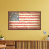米国国旗1776 キャンバスプリント (インサイチュ (リビング))
