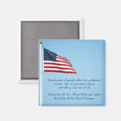 米国国旗2412 マグネット (正面/裏面)