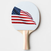 米国国旗2412 卓球ラケット (正面)