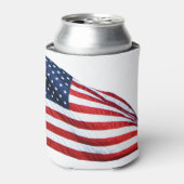 米国国旗2412 缶クーラー (缶正面)
