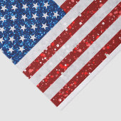 米国国旗7月4日グリッター 薄葉紙 (詳細)