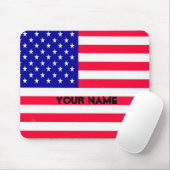米国国旗7月4日 マウスパッド (マウス)