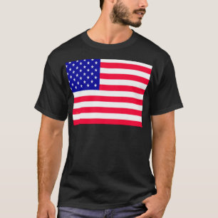 米国国旗7月4日 Tシャツ