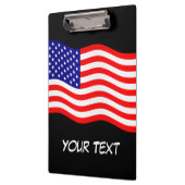 米国国旗 – アイディア クリップボード (左)