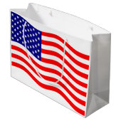 米国国旗 – アイディア ラージペーパーバッグ (裏面アングル)