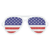 米国国旗 アビエーターサングラス (正面)