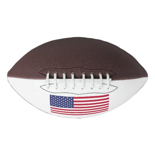米国国旗 アメリカンフットボール (正面)