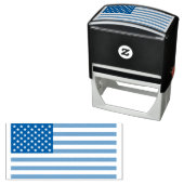 米国国旗 – アメリカ合衆国 – 愛国心 セルフインキングスタンプ (インサイチュ)