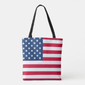米国国旗 – アメリカ合衆国 – 愛国心 トートバッグ (裏面)