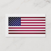 米国国旗、アメリカ 名刺 (正面)