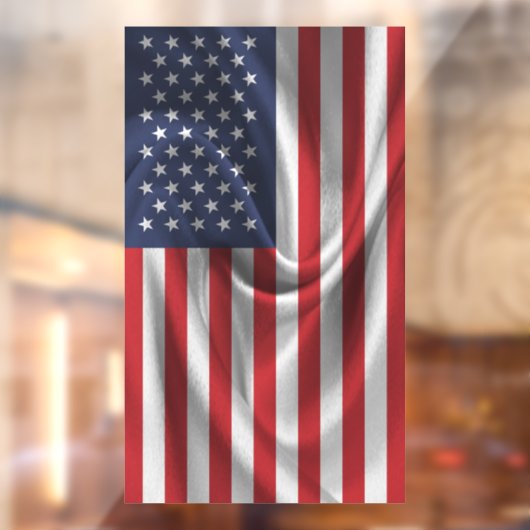 米国国旗 ウィンドウサイン (シート2)