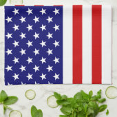 米国国旗 キッチンタオル (折り畳み)