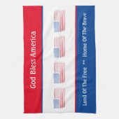 米国国旗 キッチンタオル (縦)