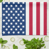 米国国旗 キッチンタオル (折り畳み)