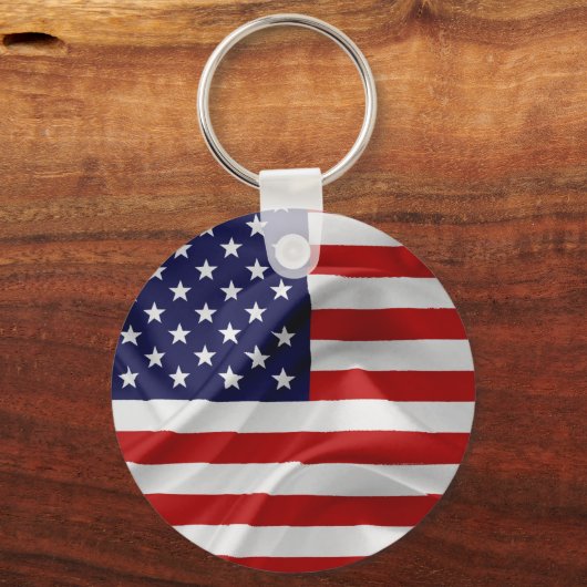 米国国旗 キーホルダー (正面)