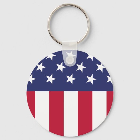 米国国旗 キーホルダー (正面)