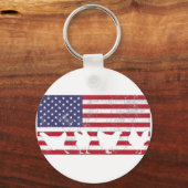 米国国旗 キーホルダー (正面)