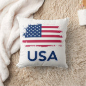 米国国旗 クッション (ブランケット)