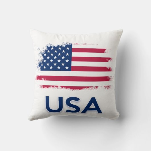 米国国旗 クッション (裏面)