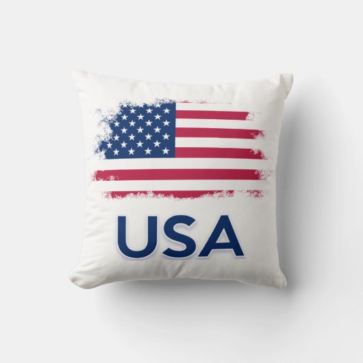 米国国旗 クッション (正面)