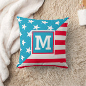 米国国旗 クッション (ブランケット)