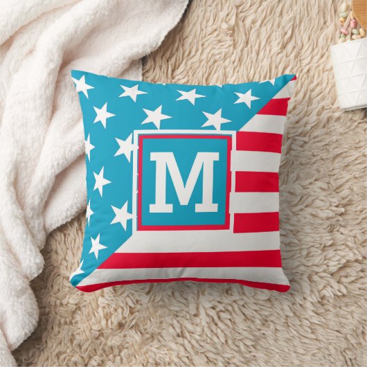米国国旗 クッション (ブランケット)
