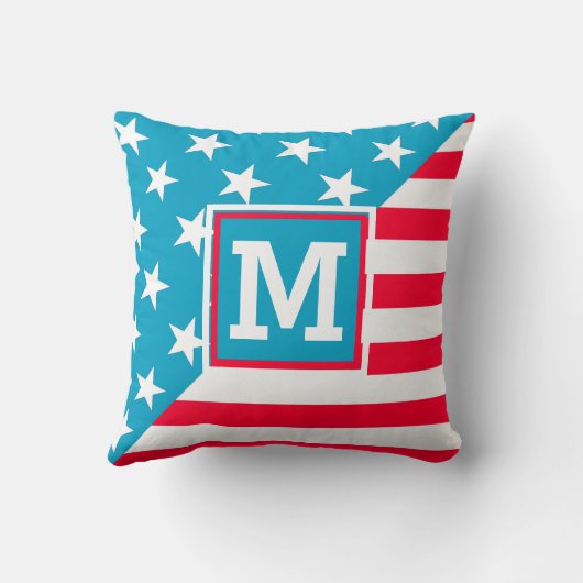 米国国旗 クッション (裏面)